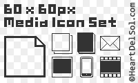 Media Icon Set
